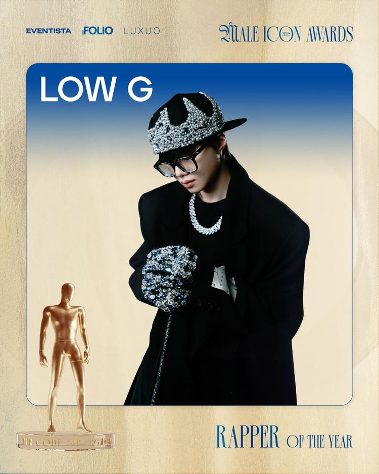 Ủng hộ Rapper Low G trong hành trình Male Icon Awards 2025